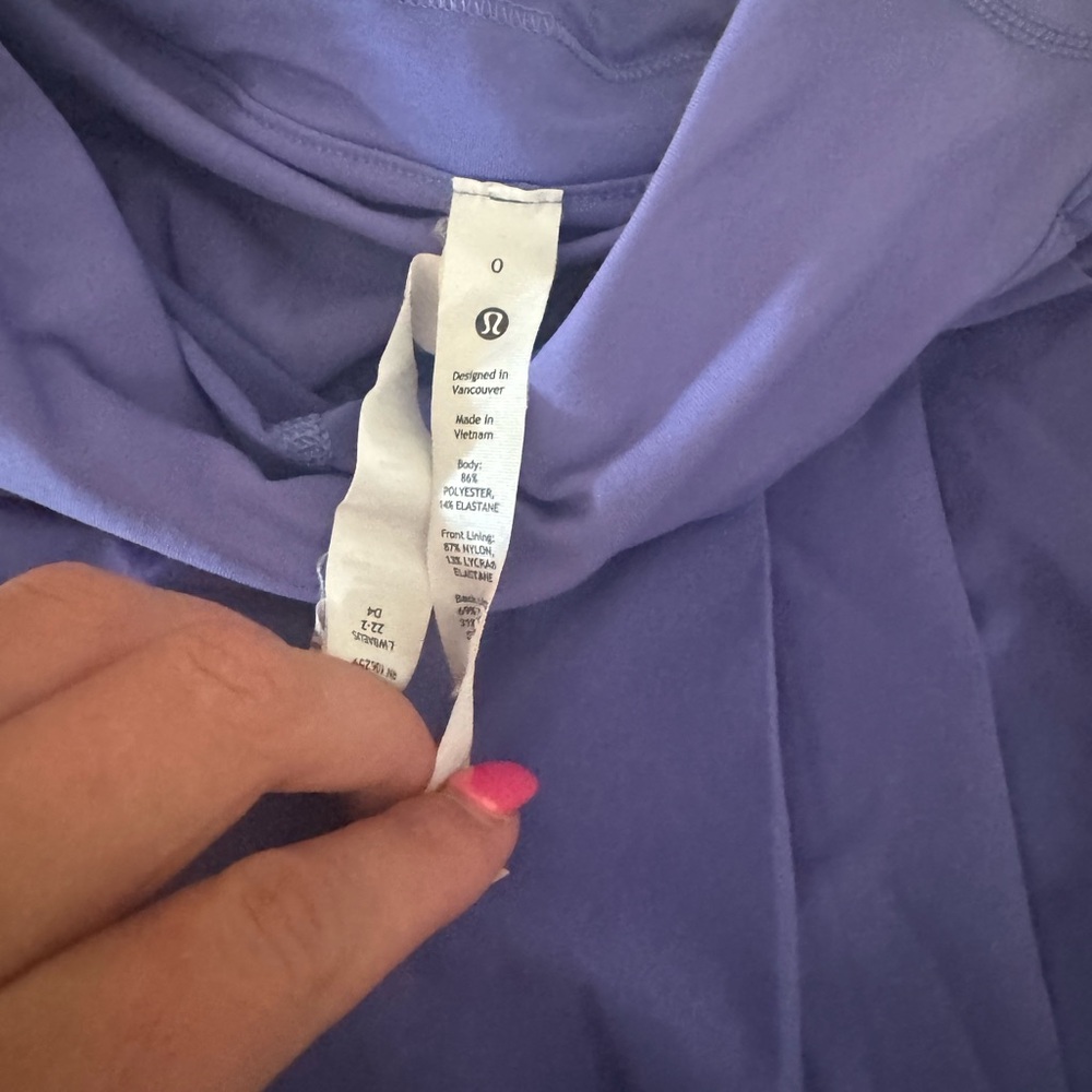 Lululemon purple skirt - Picture 3 of 3